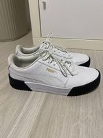 Weisse Puma Carina 2.0 Sneaker, Grösse 39