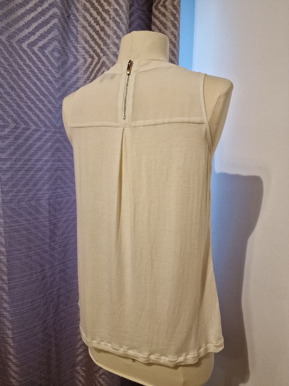 Morgan Camicette: Haut blanc et doré Morgan - taille 36 – Usato da Perly venduto da dayna_46 4