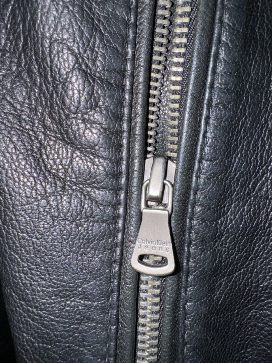 Calvin Klein Giacche: Calvin Klein Lederjacke Grösse.L – Usato da Aristau venduto da Evelinik 7