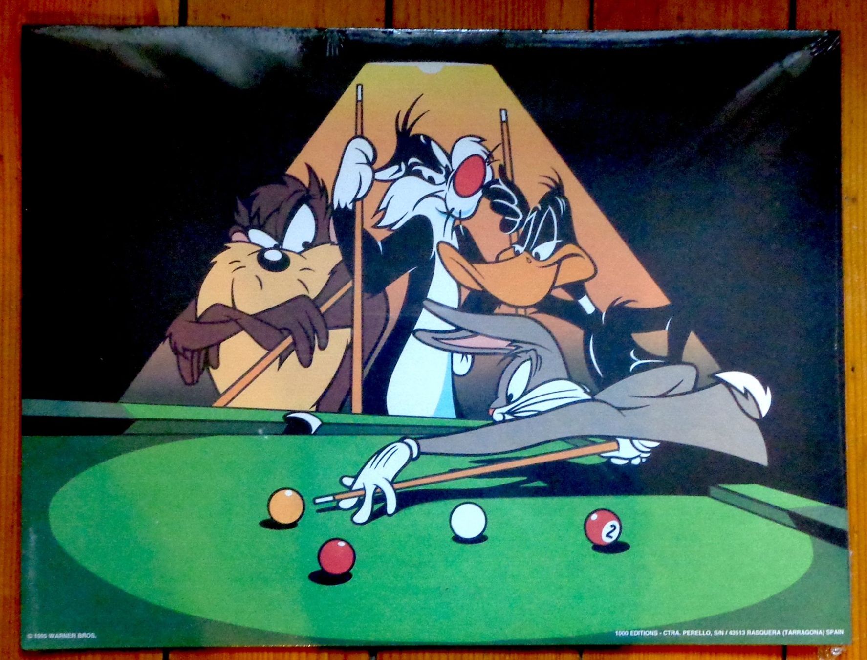 Foto & Immagini: Warner Bros - Le billard. Affiche neuve, sous blister – Usato da Le Locle venduto da LibrairieLaBergerie