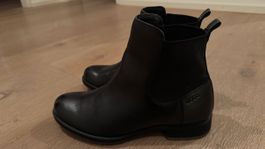 Ecco Lederstiefeletten, Schwarz, Gr.37