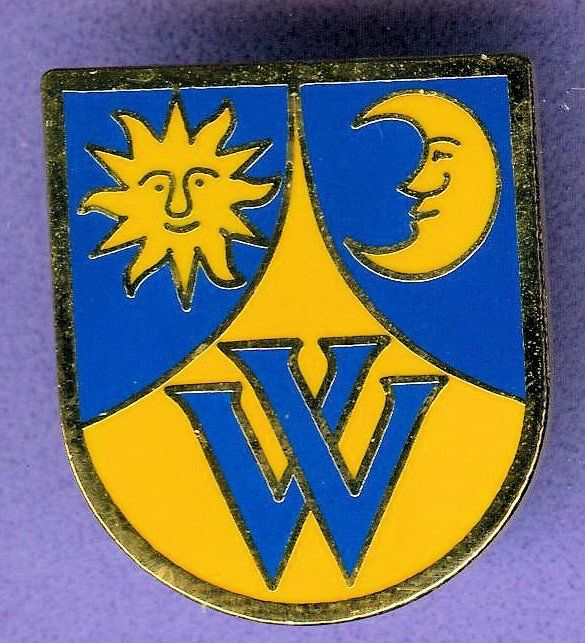 Placchette & Badge: Gemeinde Wappen  WOHLEN bei Bern – Usato da Winterthur venduto da Sammleroase