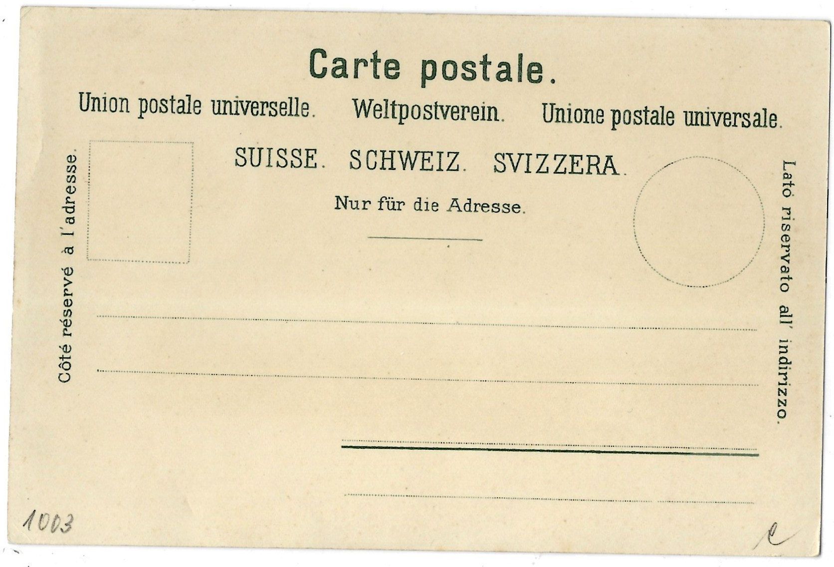 Cartoline postali: Gruss  aus   APPENZUELL. – Usato da Bütschwil venduto da Jackson1A 1