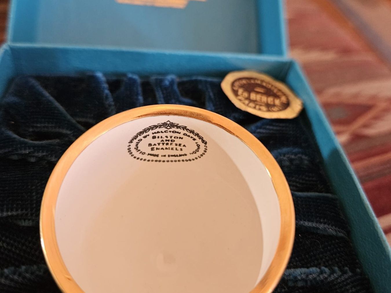 Alle Dekorationen: Enameled Bilston & Battersea Egg – Neu und originalverpackt aus Thierrens von jro_5tyk 5