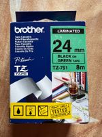 Brother TZe 751, 24mm Breit, 8m lang, Laminated Etiketten