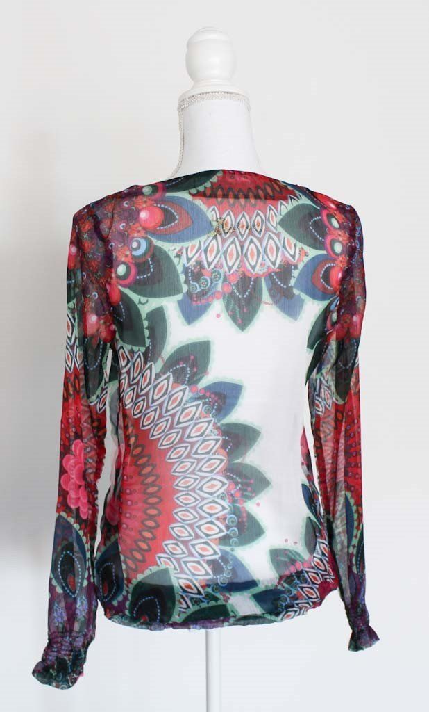 Desigual Camicette: Desigual leichte Bluse Gr. S – Usato da Belp venduto da caramel-secondhand 2