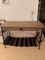 Modern Office Desk with Large Drawer  Excellent Condition 