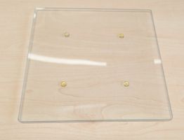 Glasplatte 20x20cm