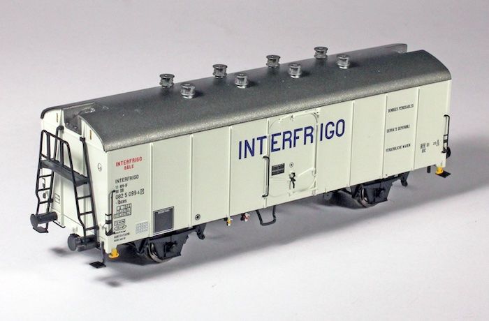 Brawa Modellini di ferrovie: Brawa 48345 - Interfrigo DB - Ibces 082 5 099-5 – Nuovo e nell'imballaggio originale da Ebikon venduto da Cocorica