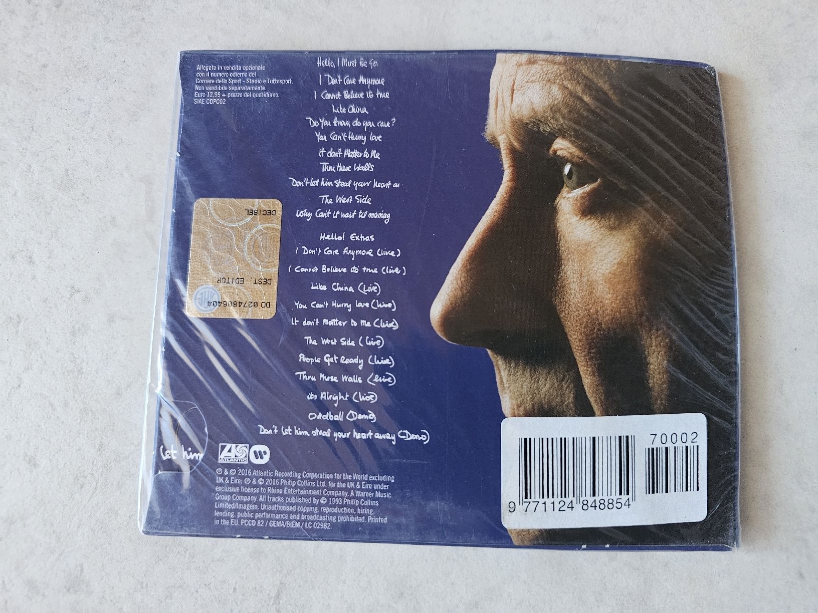 CD: Phil Collins  -  Hello, I Must Be Going / Deluxe Fabriknei – Nuovo e nell'imballaggio originale da Schneisingen venduto da backstore24 1