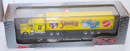 SCHUCO PETERBILT KOFFERSATTELZUG "SINALCO" 1:87 OVP