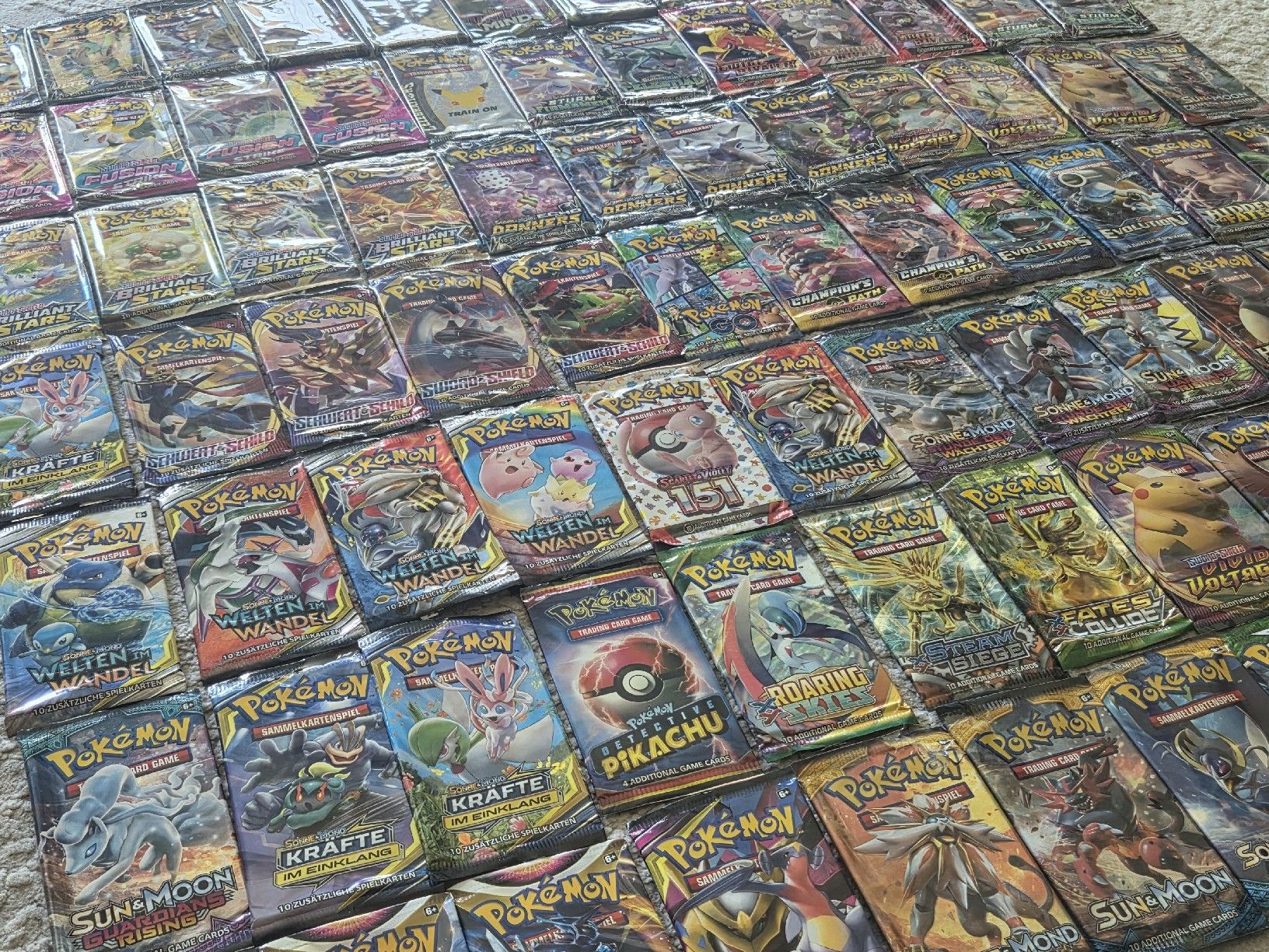 Pokémon Cartes à collectionner: Pokemon Karten Booster Sammlung  – D'occasion à Glattpark(Opfikon) par dch_dlb6 6
