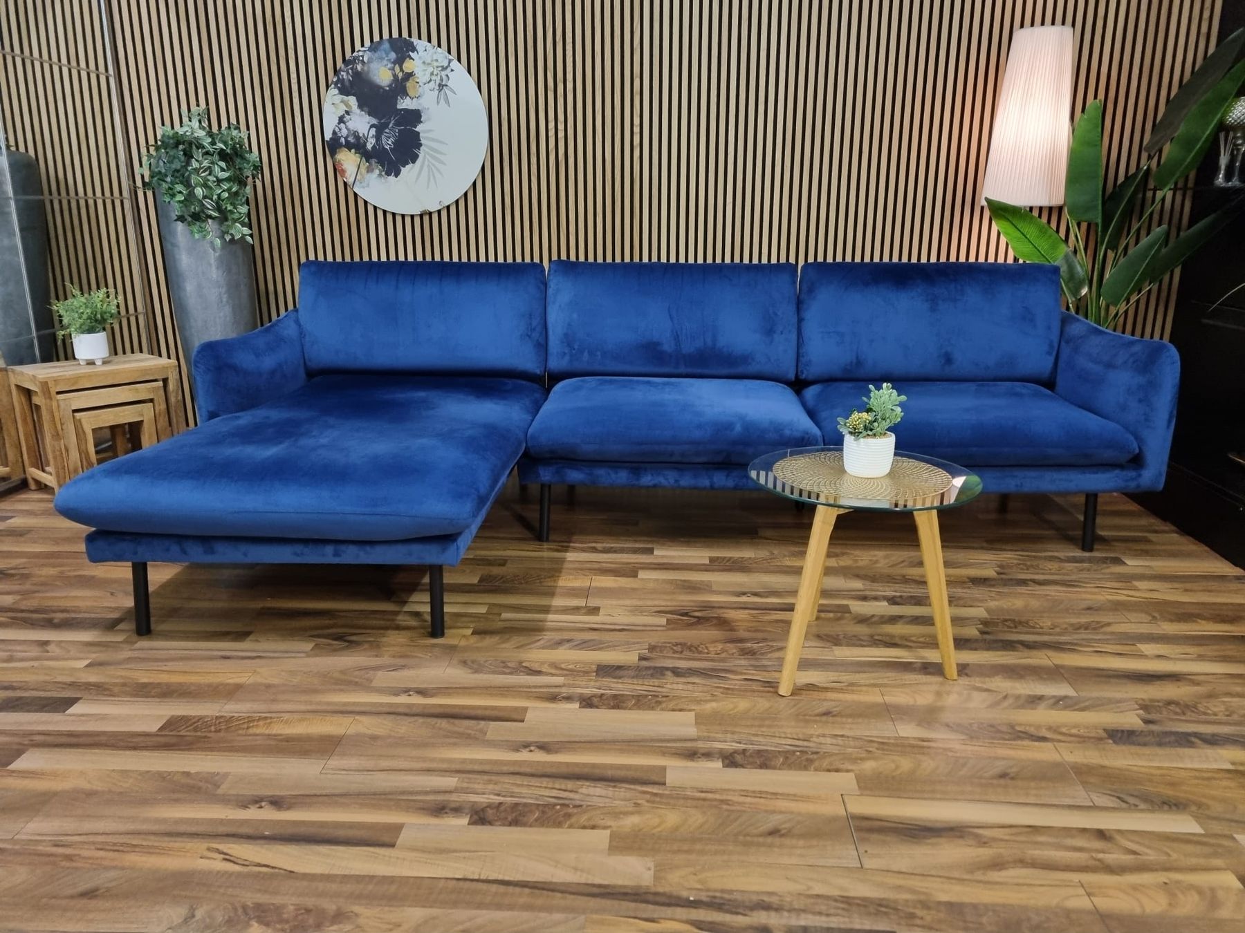 Divani: Ecksofa -Königsblau- – Usato da Niedergösgen venduto da GogiCeda 1