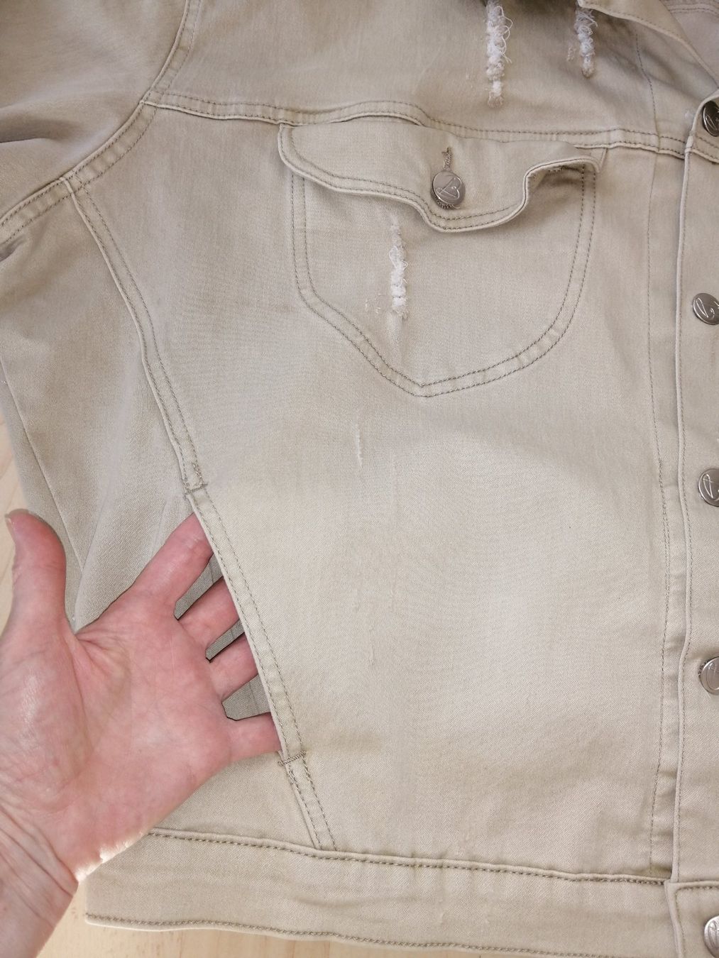 Vestes: Oversize Jeansjacke Size M – D'occasion à Buchrain par nat_pl5p 6