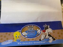 Looney Tunes - Sous-Verres en céramique - 6 pièces - 1997