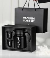 Thermo Kanne Set, Schwarz, Orientalisch