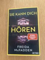 Buch SIE KANN DICH HÖREN Thriller Freida McFadden neu