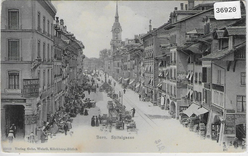 Bern Spitalgasse animee belebt Kaufen auf Ricardo