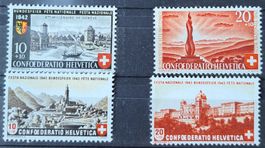 CH PP Sätze - Séries 1942 - 1943 **