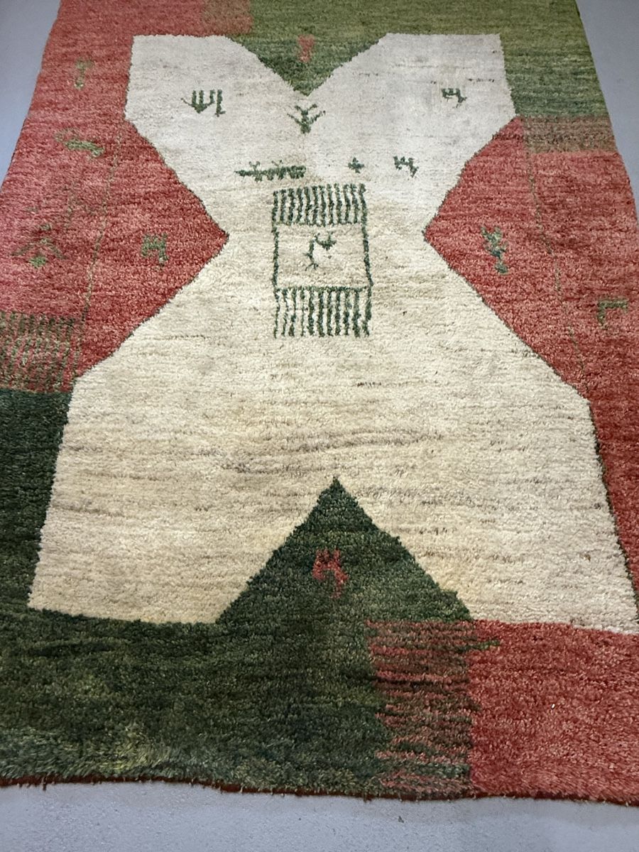 Teppiche: Wunderschöner Orientteppich Gabbeh 190x143.cm – Gebraucht aus Büron von Filadefia-888 1