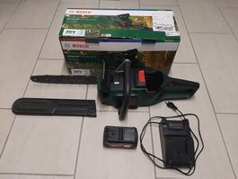 BOSCH AdvancedChain 36V-35-40 Kettensäge mit Akku, Ladegerät