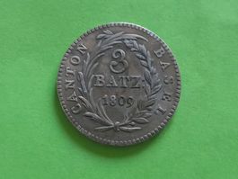 Basel, 3 Batzen 1809