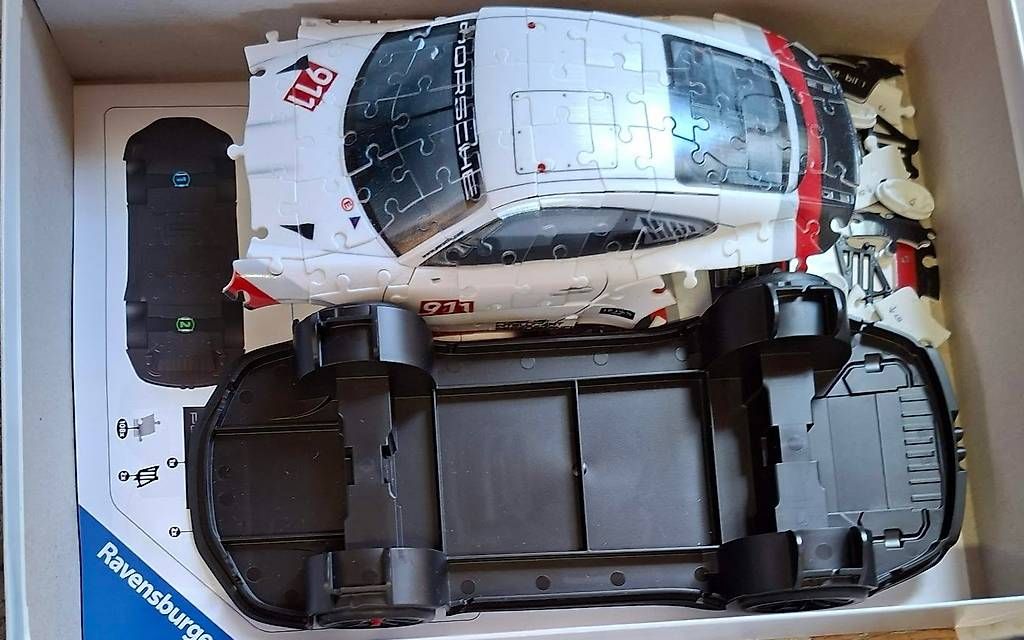 Puzzle: Ravensburger Porsche 911 GT3 Cup 3D-Puzzle – Usato da Reinach BL venduto da schnitz008 1
