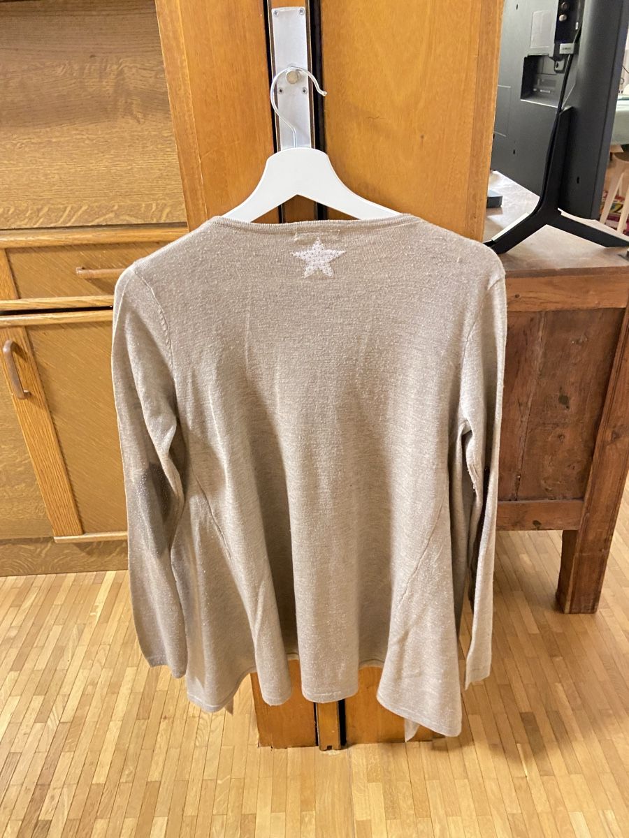 Maglioni & Felpe: Jaquette beige clair marque Vide Dressing – Usato da Veyrier venduto da sosozizou 1