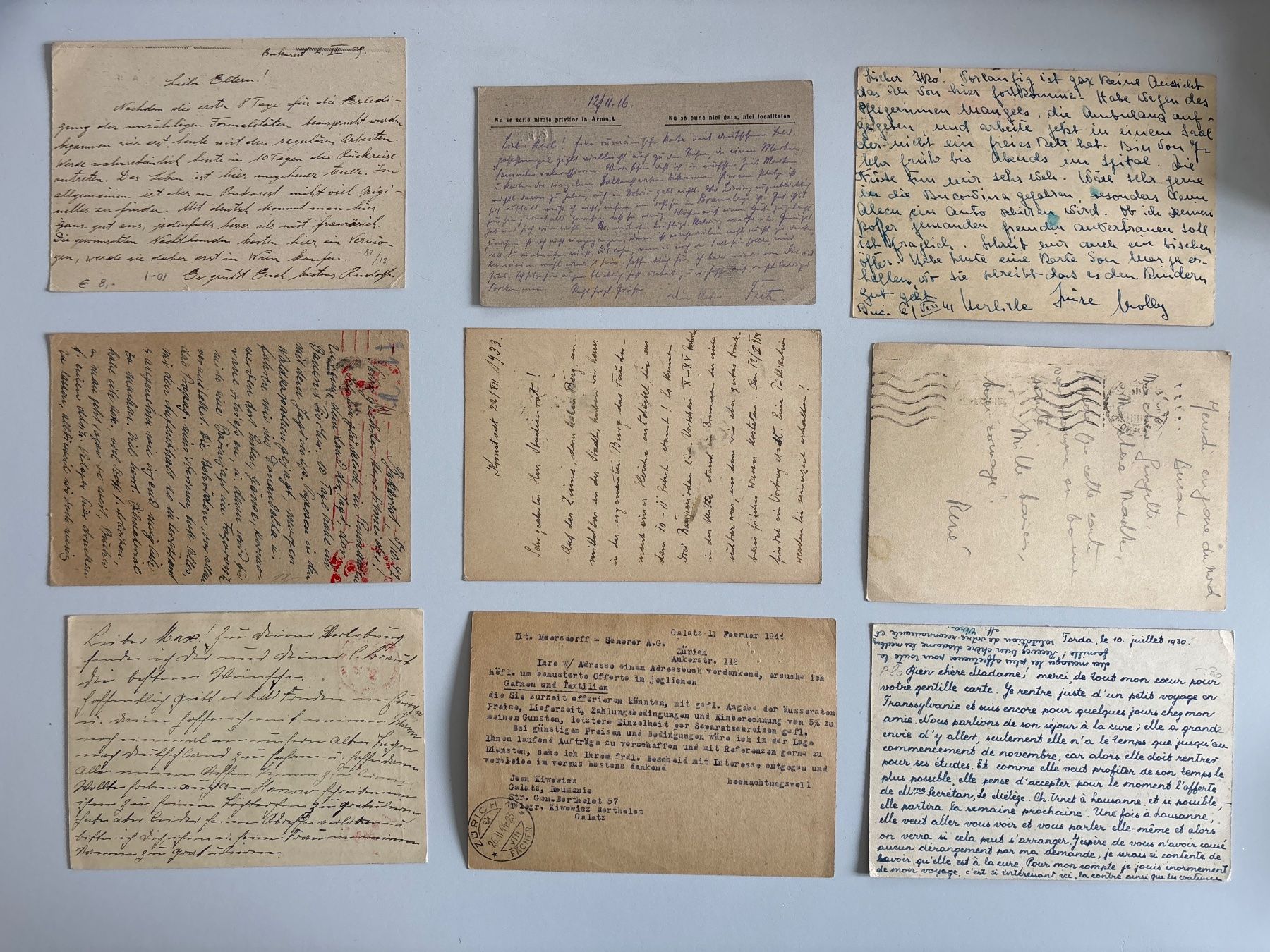 Alle Briefmarken: Lot Postarten Rumänien – Gebraucht aus Adliswil von derrick0825 1