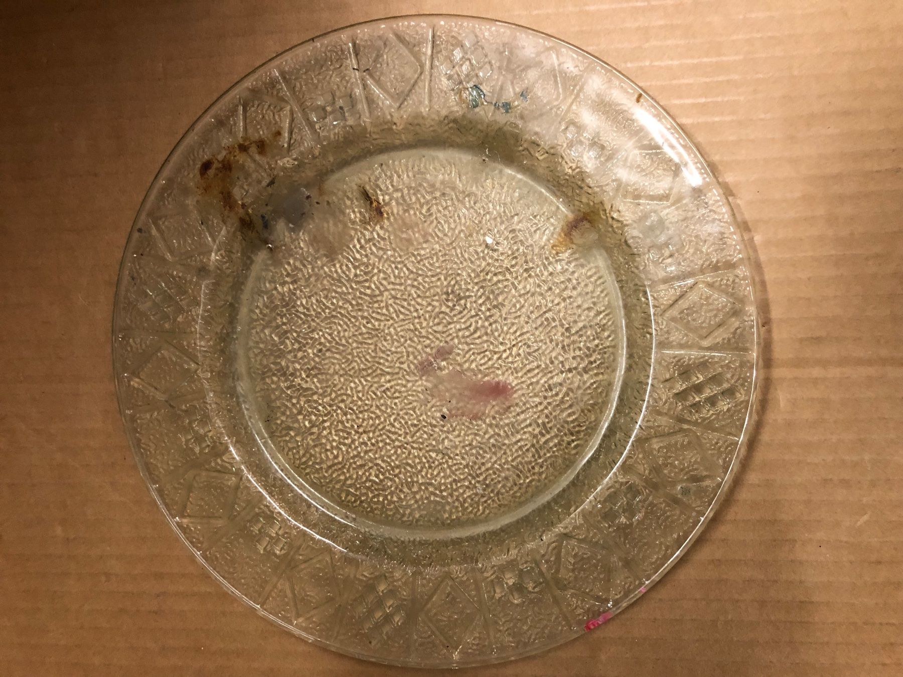Piatti di portata: Schale rund Glas gross – Usato da Eschlikon TG venduto da 1.-