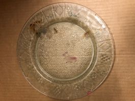Schale rund Glas gross