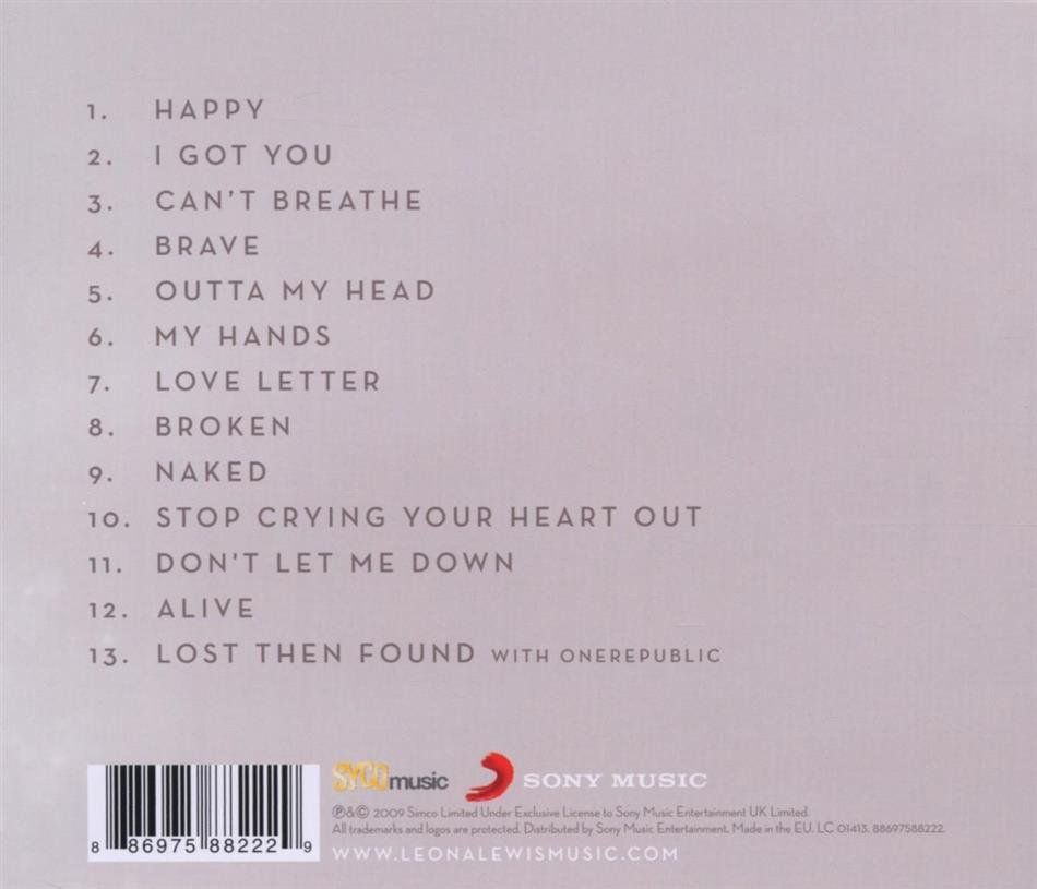 CD: Leona Lewis (X-Factor) -  Echo – Usato da Uzwil venduto da visions77 1