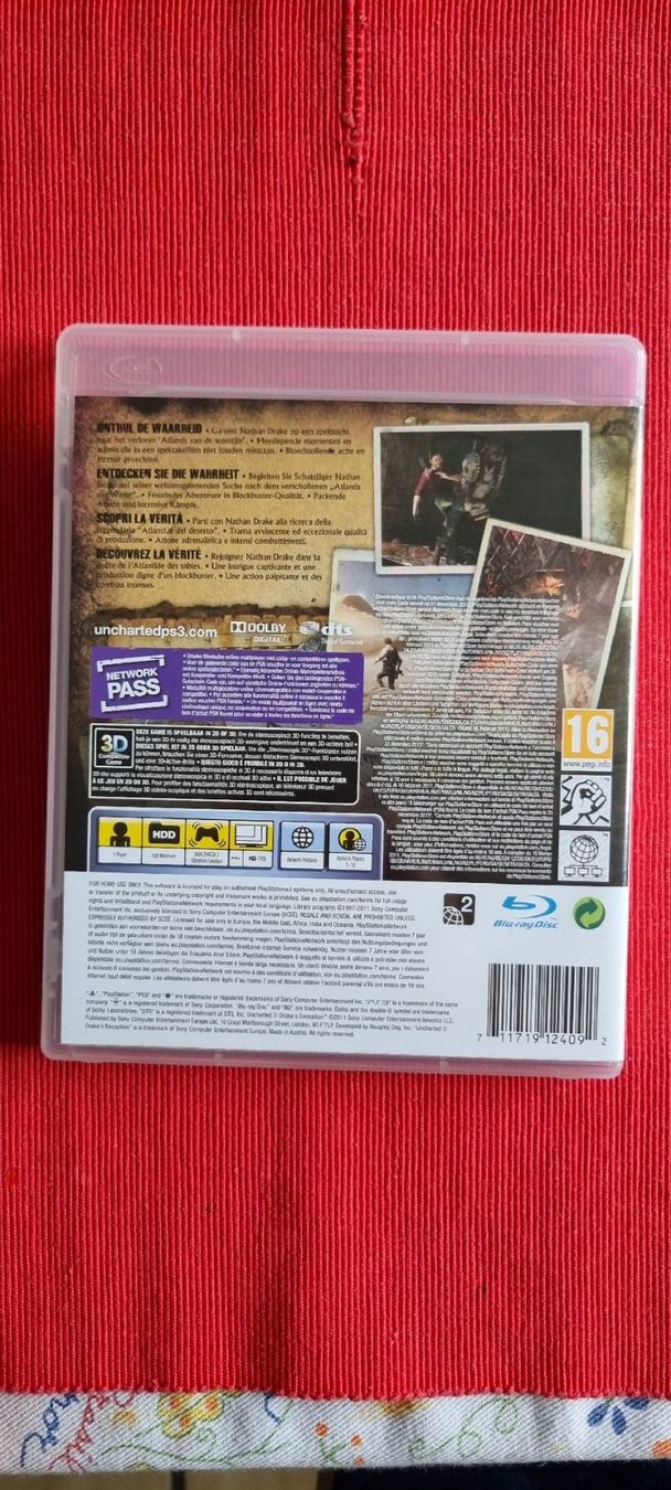 Giochi: Uncharted 3 Drake's Deception - PS3 - Great Condition! – Nuovo (secondo la descrizione) da Allschwil venduto da NDSS9483 2