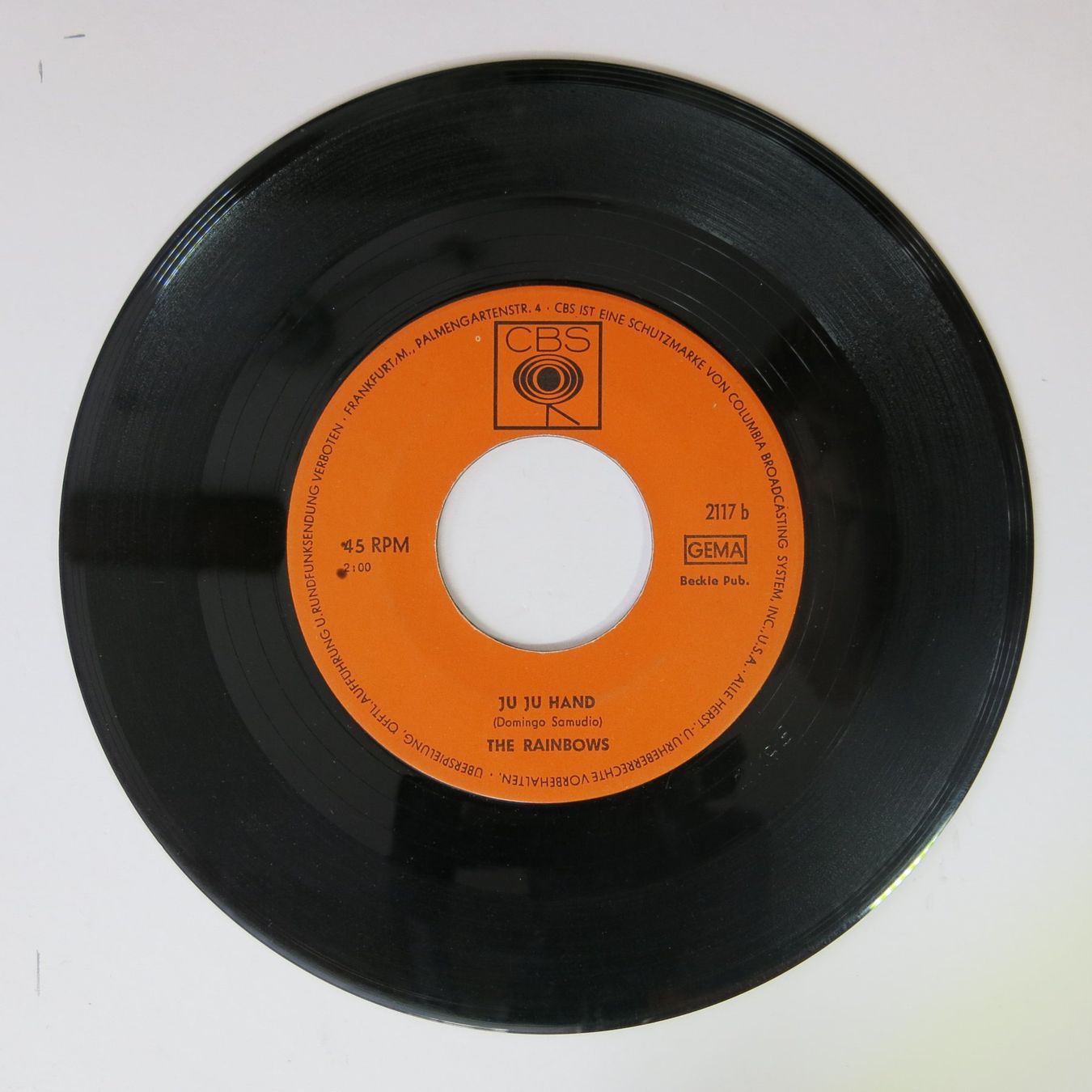Schallplatten: Vinyl-Single 7" The Rainbows – Gebraucht aus Bözen von Keramik22 3