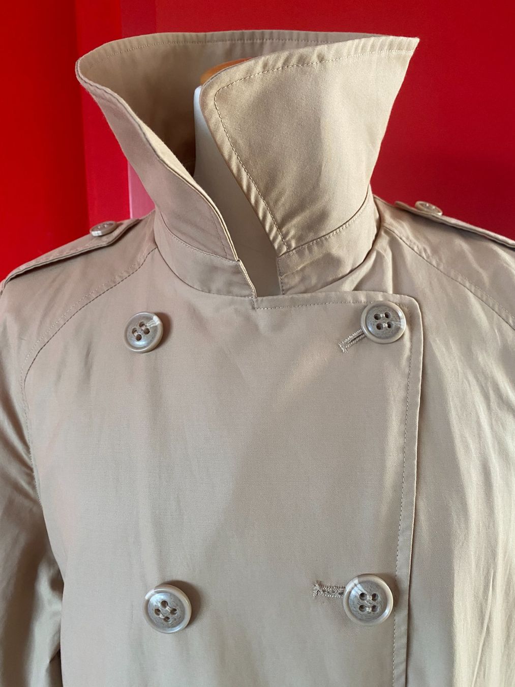 Manor Cappotti: Trenchcoat Mantel Manor, Gr. 38 – Usato da Amriswil venduto da Egoldi 5