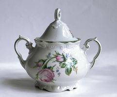 ZUCKERDOSE*VINTAGE*Mit Deckel*VICTORIA*****