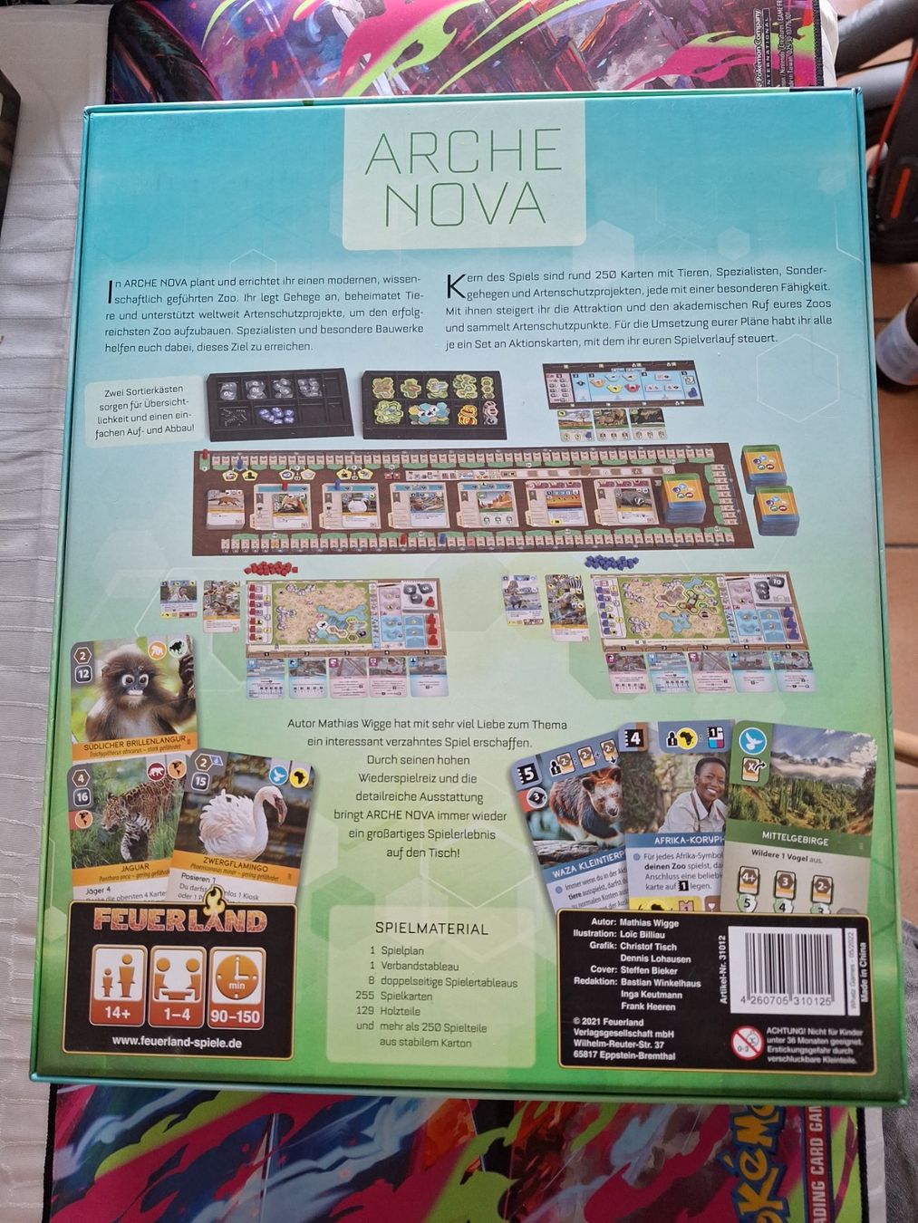 Giochi: Arche Nova Feuerland - Brettspiel – Usato da Altstätten SG venduto da GGsGameshop 4