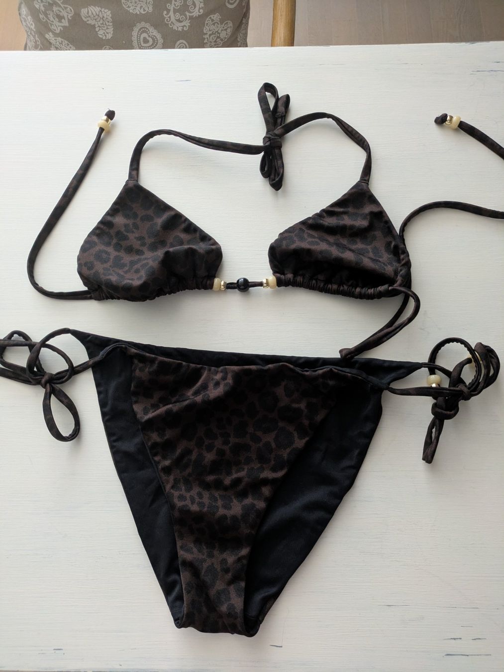Calzedonia Costumi da bagno & Bikini: Bikini Set Gr. 38/40 Tigerlook, Calzedonia – Usato da Muttenz venduto da Koalabaer02