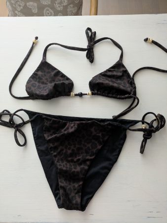 Bikini Set Gr. 38/40 Tigerlook, Calzedonia