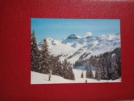 Hoch-Ybrig Schwyz Skigebiet mit Skilift ältere Edition