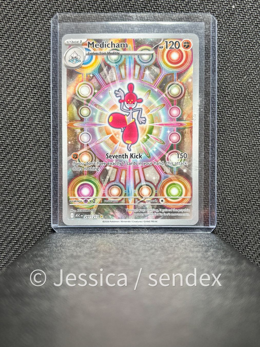Pokémon Carte collezionabili: Medicham (ASC END 241/217) – Nuovo (secondo la descrizione) da Herisau venduto da jes_q9mj