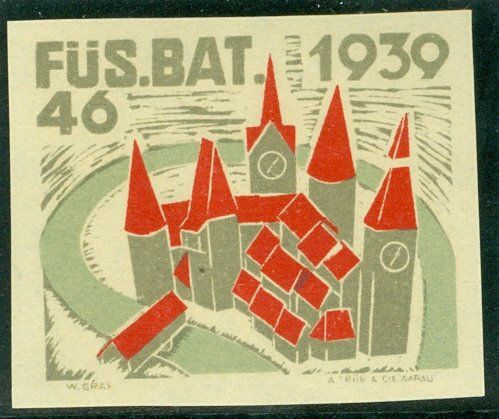 Alle Briefmarken: Füs Bat 46 – Gebraucht aus Zürich von yago-rot