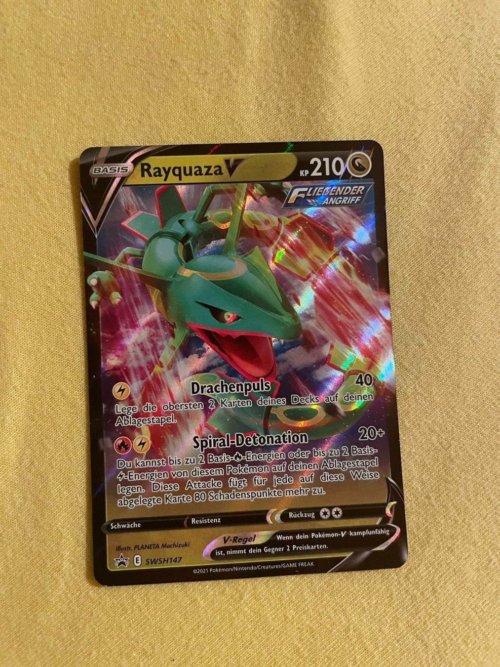 Pokémon Carte collezionabili: Sammelbild Rayquaza – Usato da Schwerzenbach venduto da Lordiman
