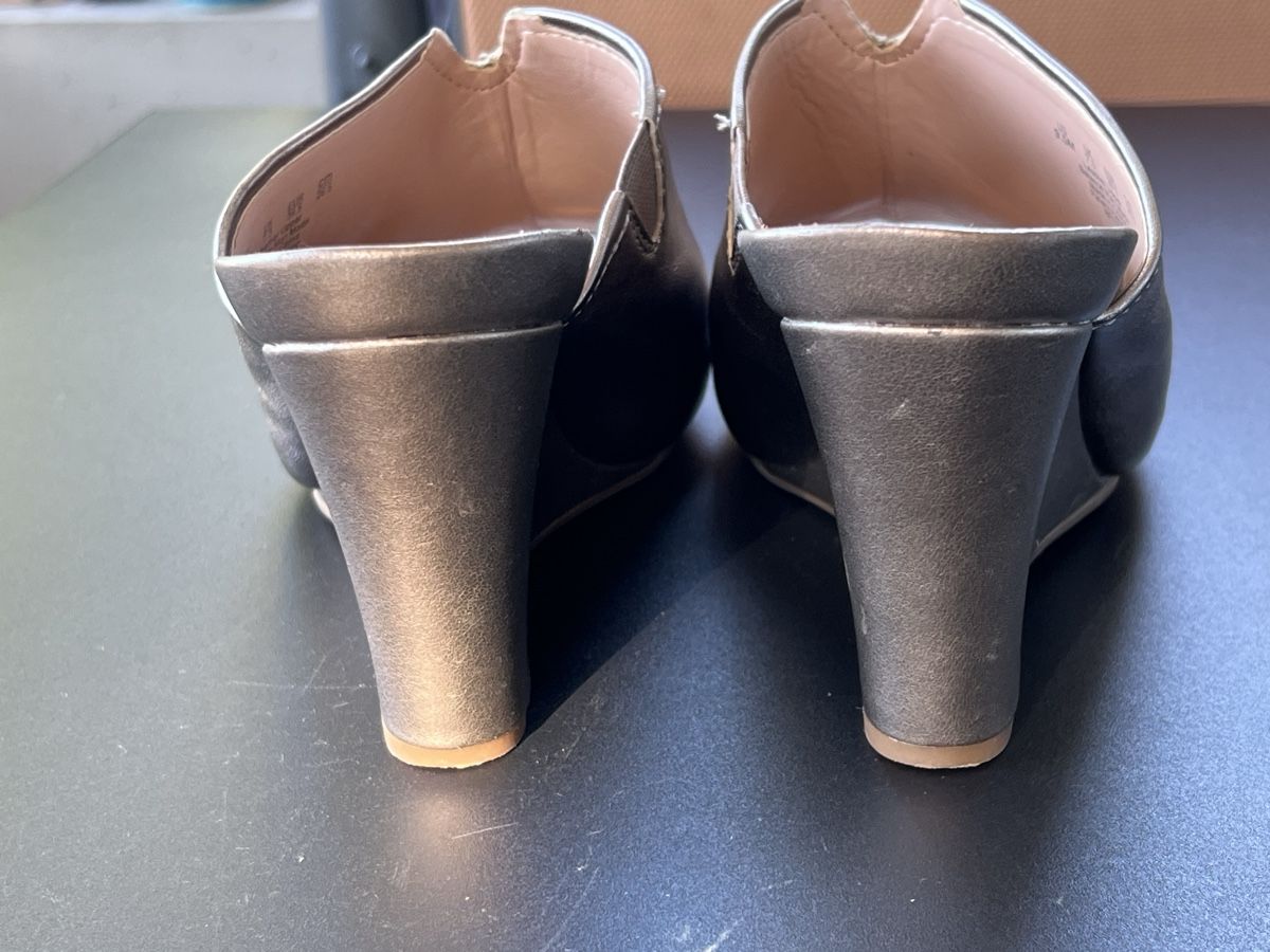 Scarpe da donna: Mules cuir bronze 40 – Usato da St-Blaise venduto da endora63 3