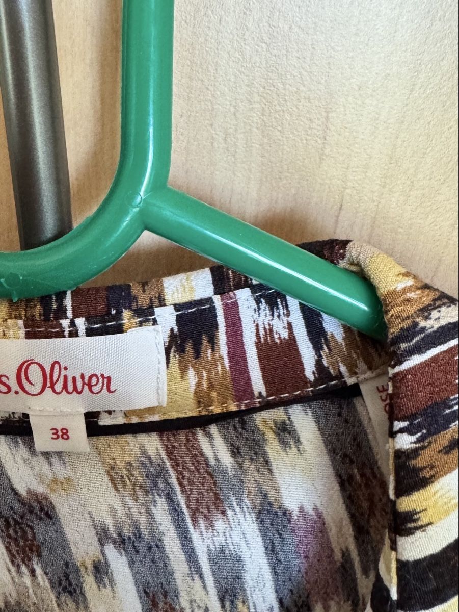 S.Oliver Kleider: Robe S.Oliver imprimée taille 38 100% viscose – Neu (gemäss Beschreibung) aus Boudry von ren_k2vs 1