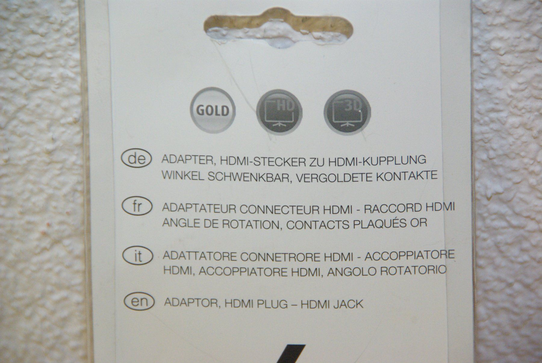 Adattatori: HDMI Adapter - Rotator von limaro, in OVP – Nuovo e nell'imballaggio originale da Herisau venduto da Cevianer1844 5