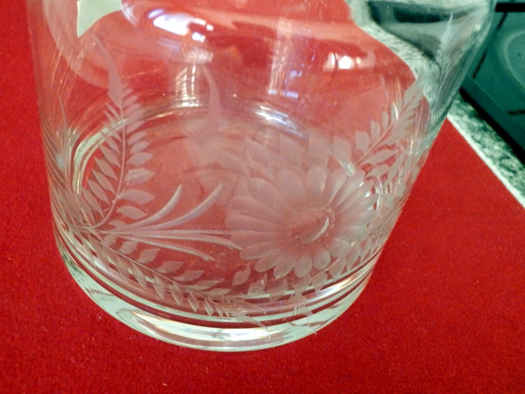 Caraffe: Karaffe oder Vase, Bohemia Hand Made – Usato da Ueberstorf venduto da dinbau 1