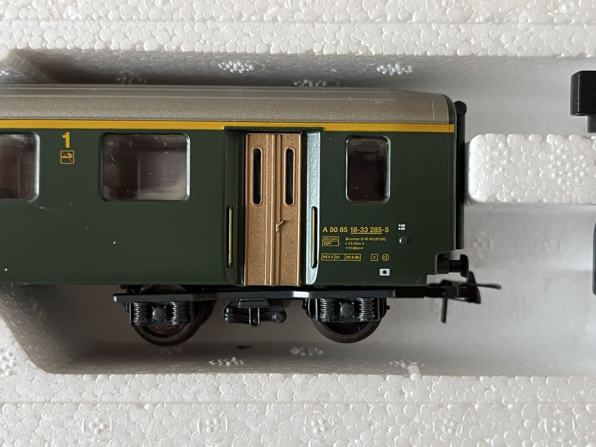 Hag Modellini di ferrovie: 2 Stk EW 1 BT/SBB Hag OVP – Usato da Basel venduto da Re620_11627 1