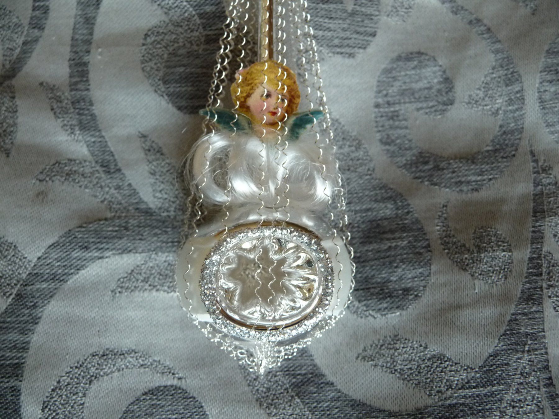 Tutte le decorazioni: Nostalgischer Christbaumschmuck mit Engelsoblate Reflex – Nuovo e nell'imballaggio originale da Alpnach Dorf venduto da marvo 1