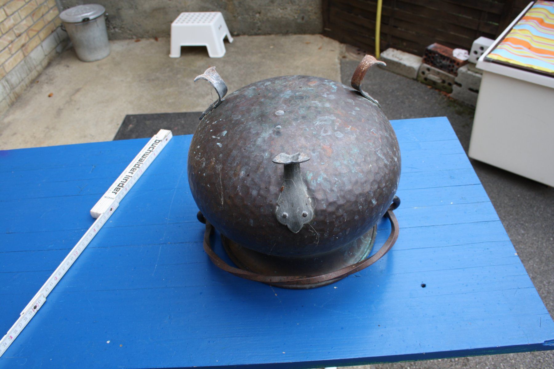 Töpfe: KUPFERKESSEL 24cm. – Gebraucht aus Wauwil von Pneuedy 9